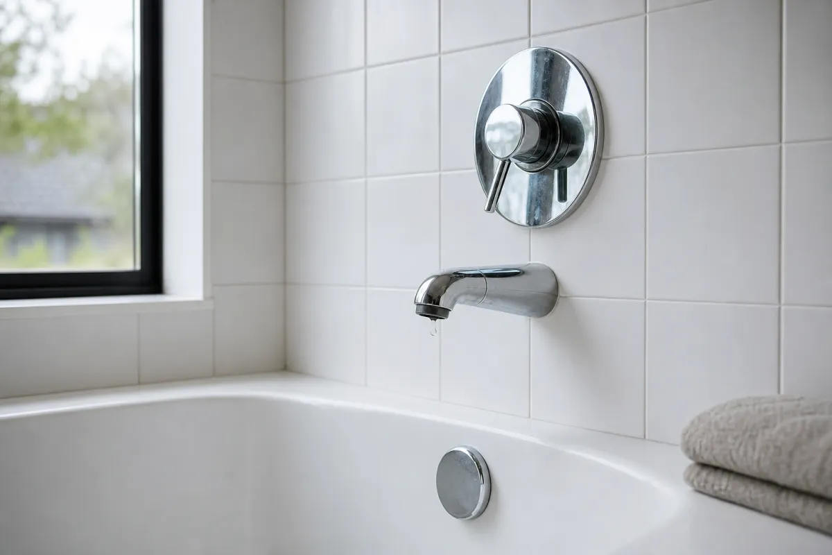 A Homeowner’s Guide to Fixing a Leaking Bathtub Faucet: Causes, Solutions, and When to Call a Pro