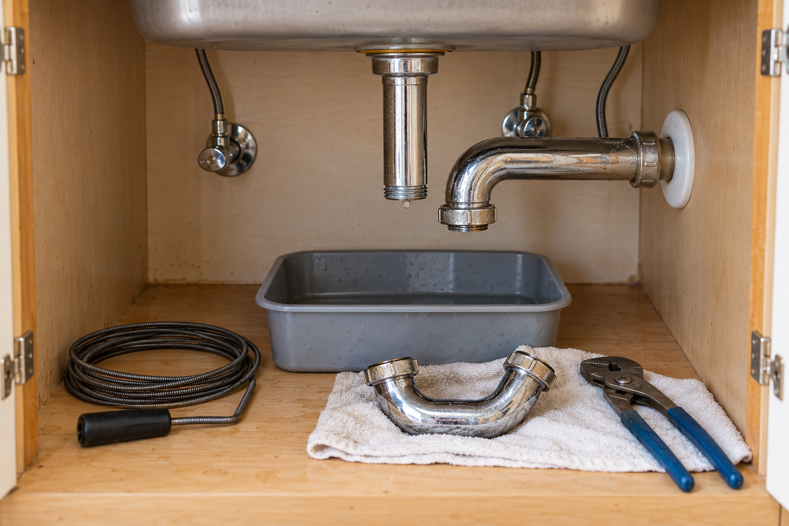 How to Unclog a Kitchen Sink Drain Safely—and Keep It Clear (San Antonio Mineral Buildup Fix)