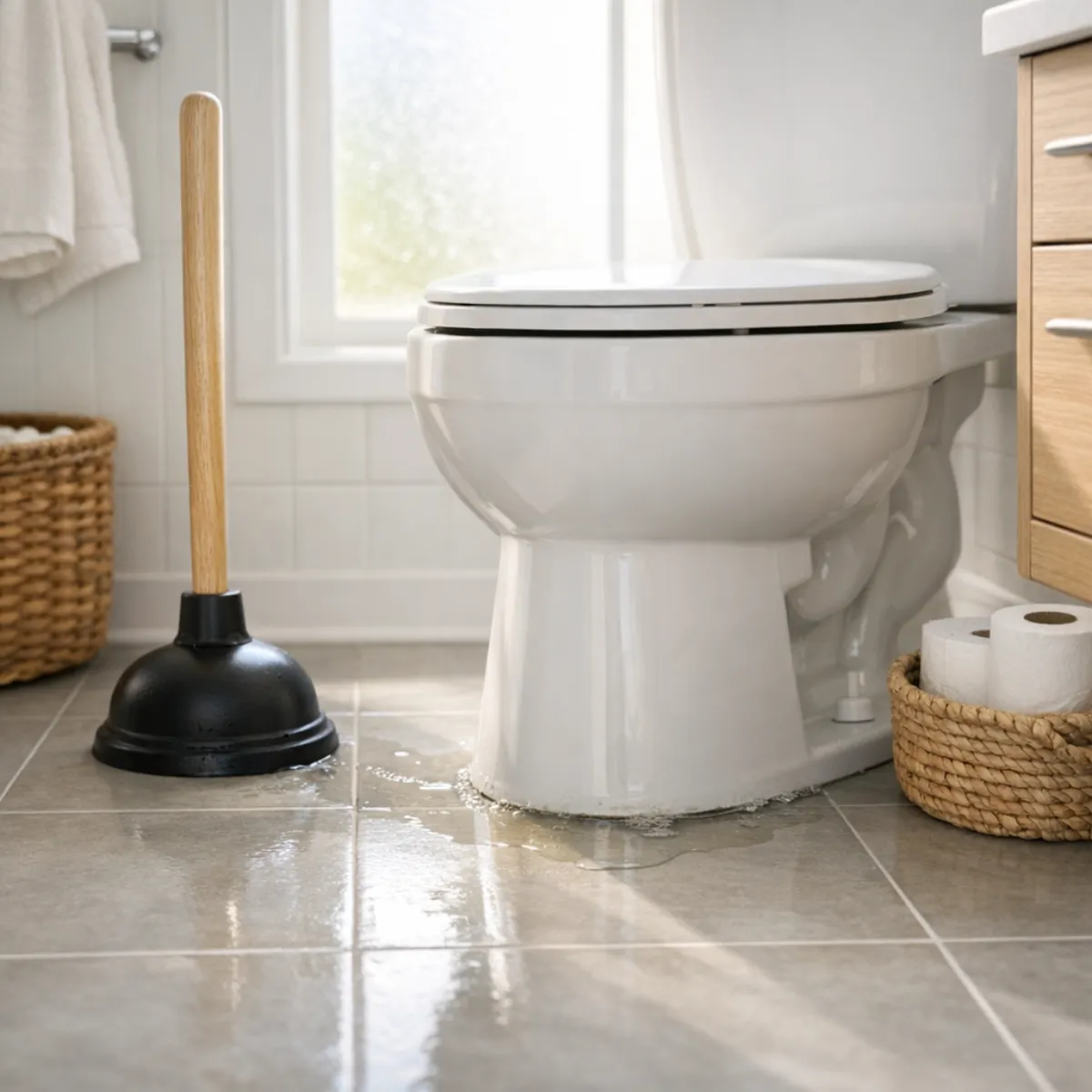 Why Your Toilet Is Leaking From the Bottom—and What to Do Safely (San Antonio Hard Water Damage)